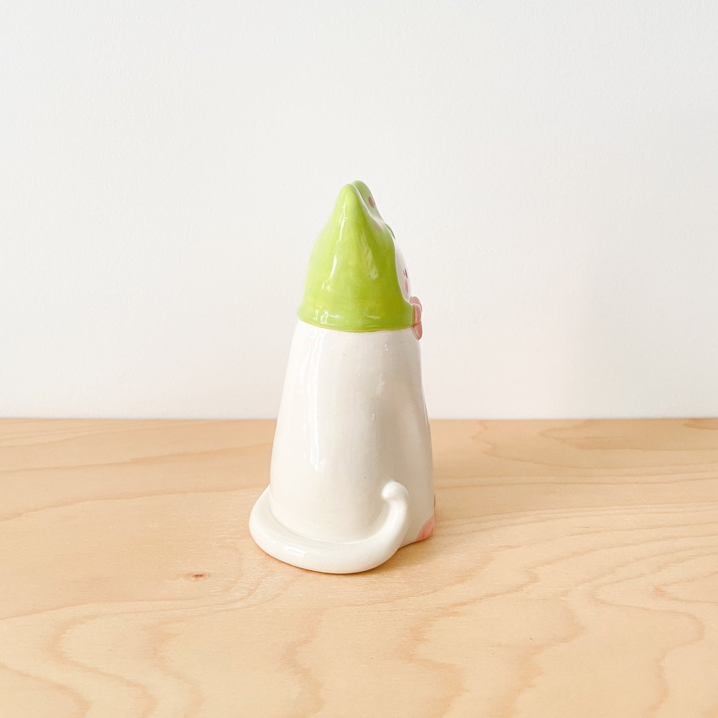 Froggy Cat Vase