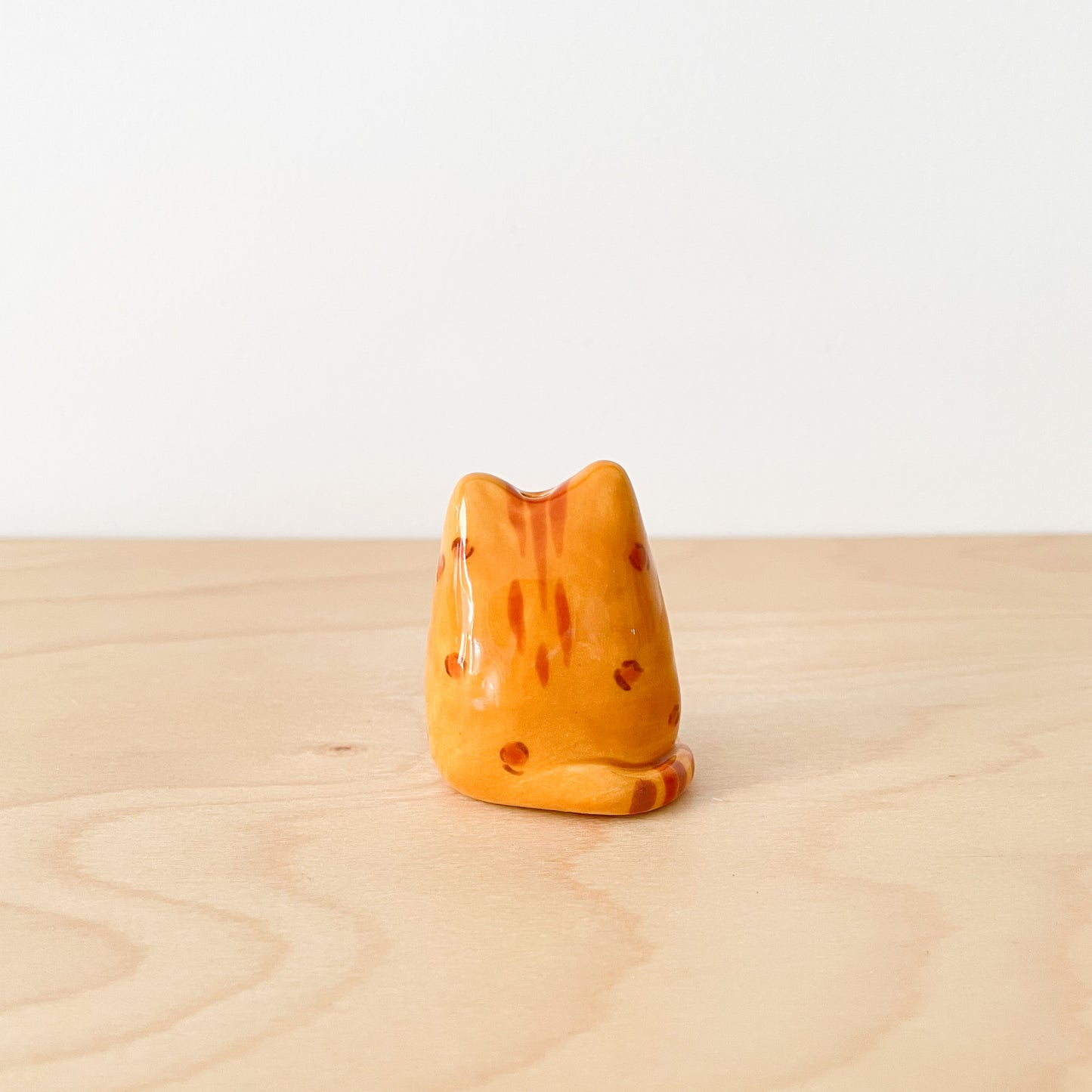 Bengal Cat Mini Vase