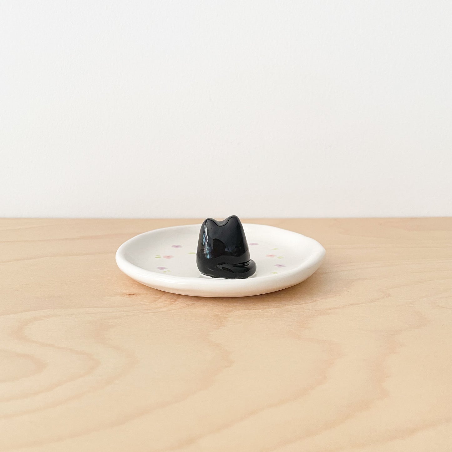 Black Cat Trinket Dish