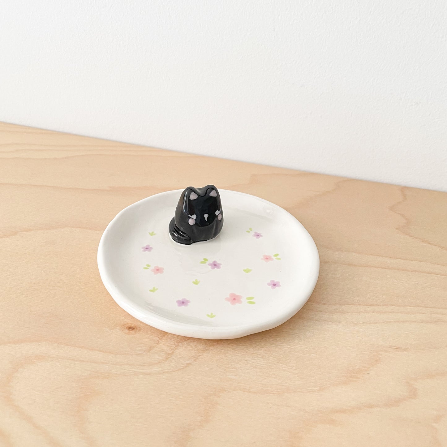 Black Cat Trinket Dish