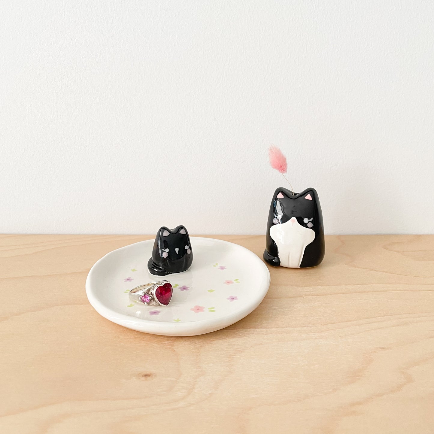 Black Cat Trinket Dish