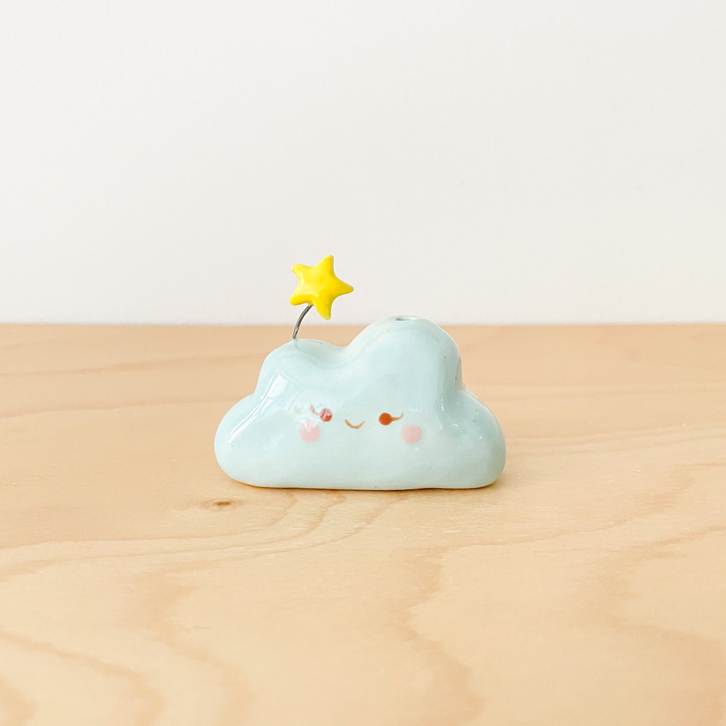 Blue Cloud Mini Vase