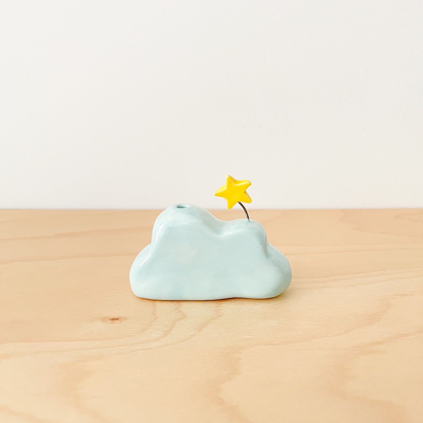 Blue Cloud Mini Vase