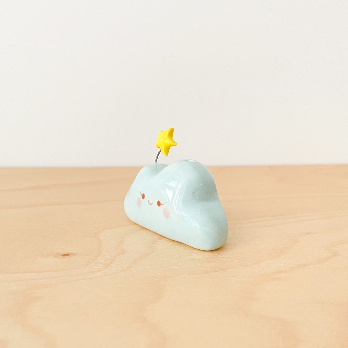 Blue Cloud Mini Vase