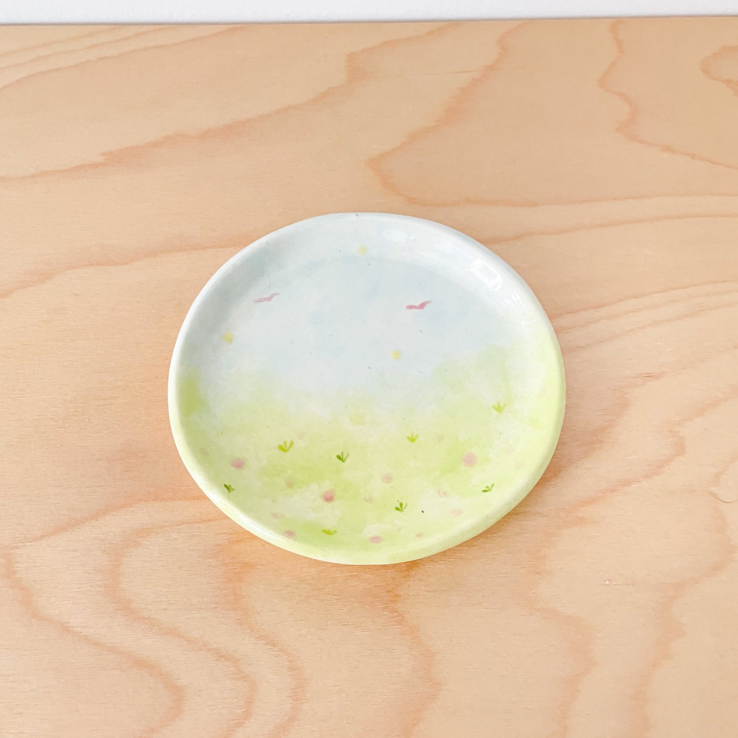 Whimsical Garden Trinket Dish