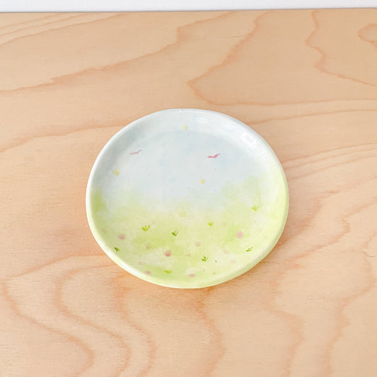 Whimsical Garden Trinket Dish