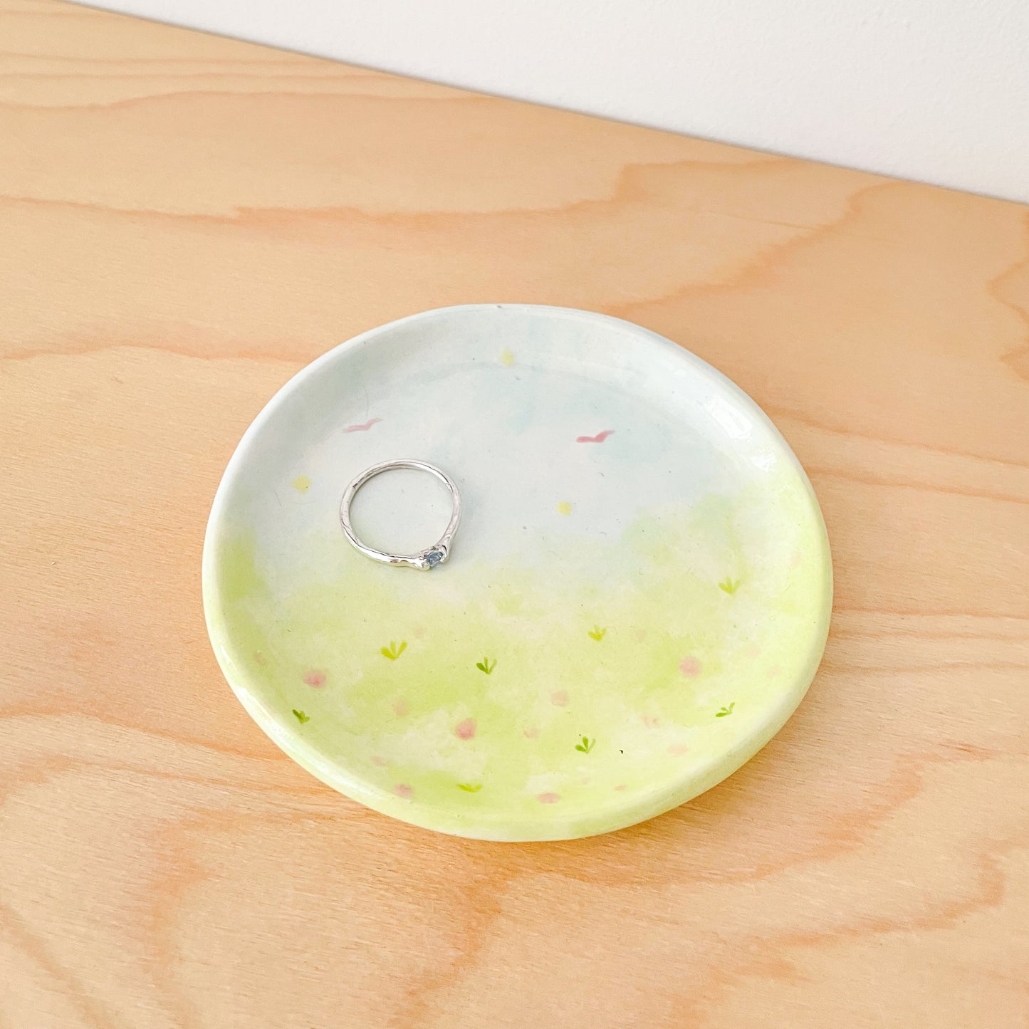 Whimsical Garden Trinket Dish