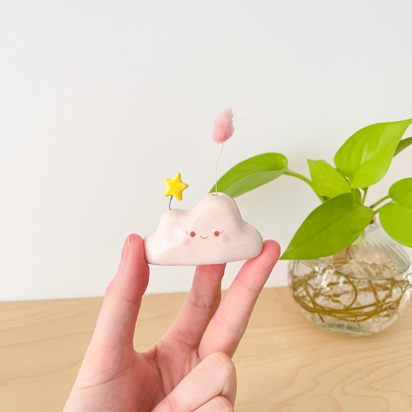 Pink Cloud Mini Vase