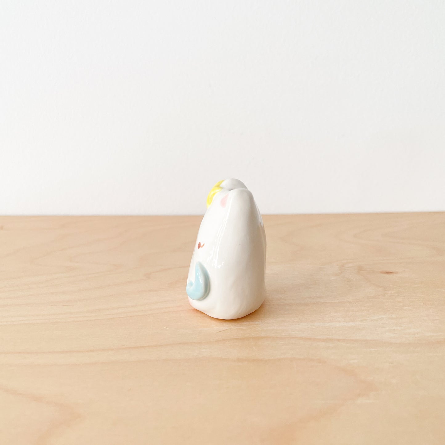 Lunar Cat Mini Vase