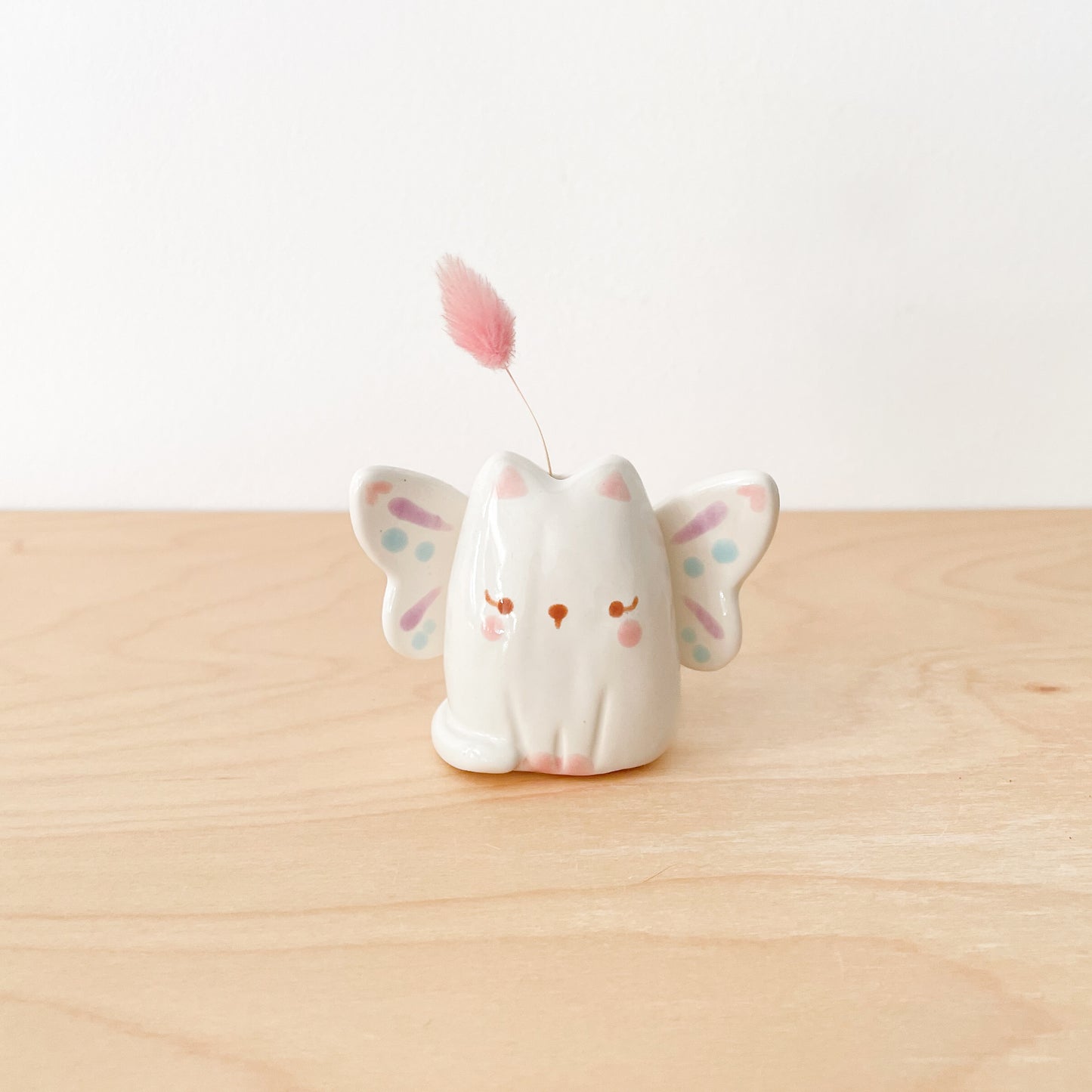 Fairy Cat Mini Vase