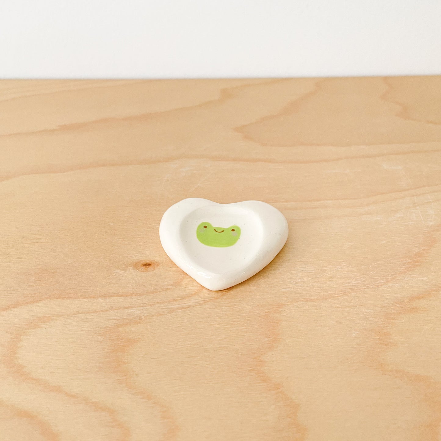 Frog Love Heart Worry Stone