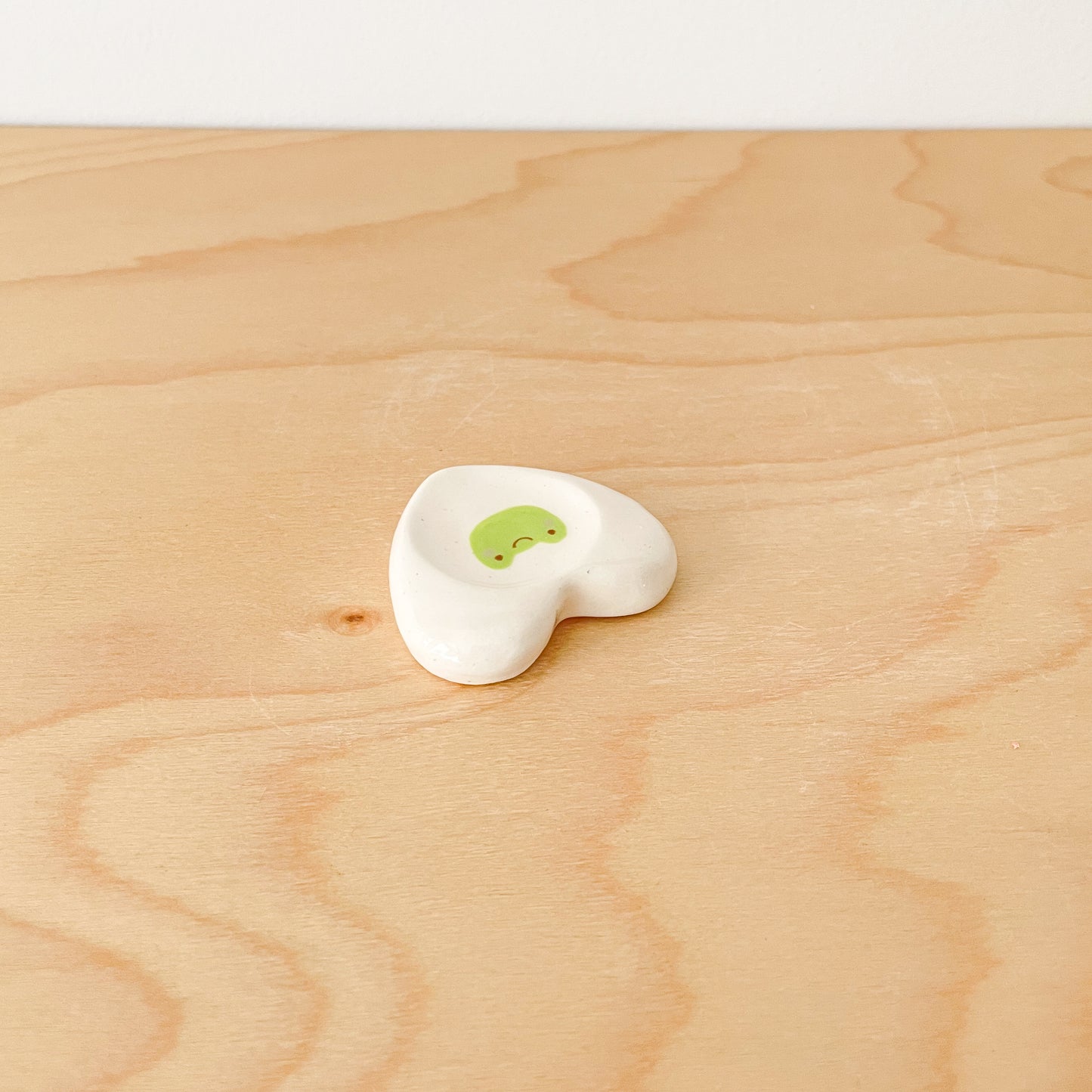 Frog Love Heart Worry Stone