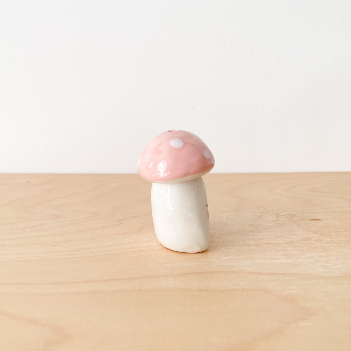 Pink Mushroom Mini Vase