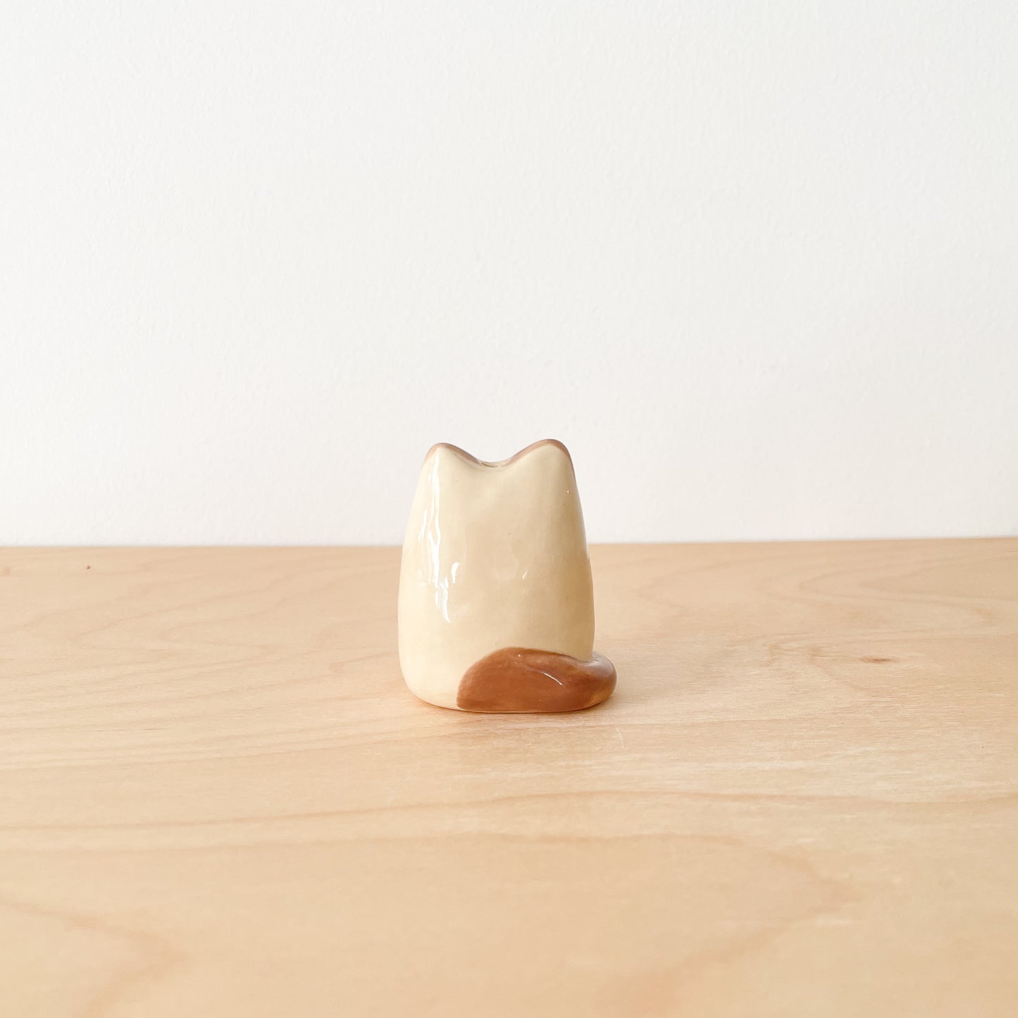 Siamese Cat Mini Vase
