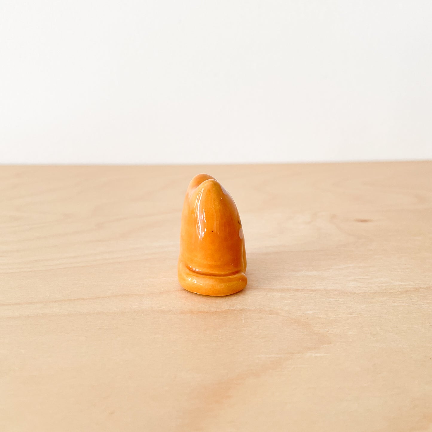 Dark Orange Cat Desk Pal