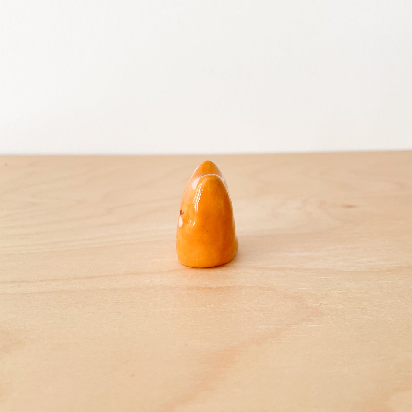 Dark Orange Cat Desk Pal