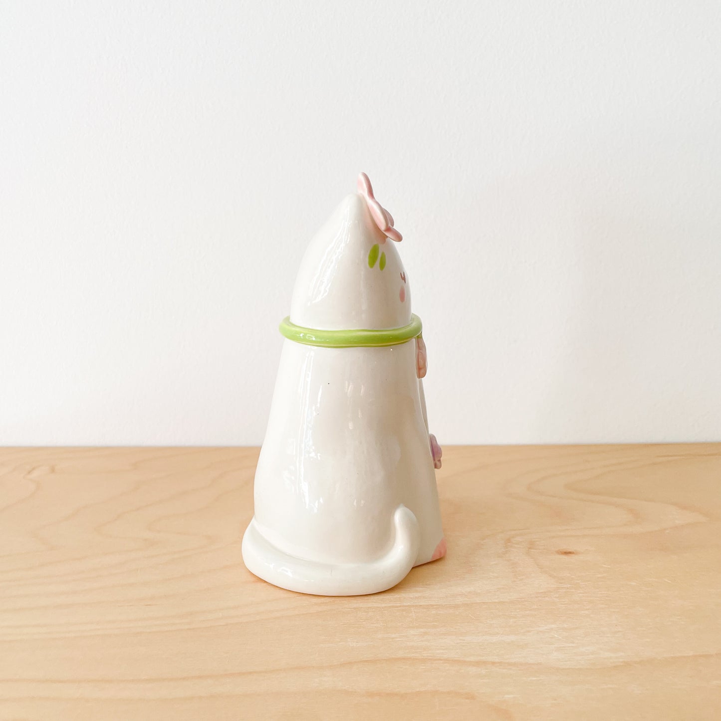 Blooming Cat Vase