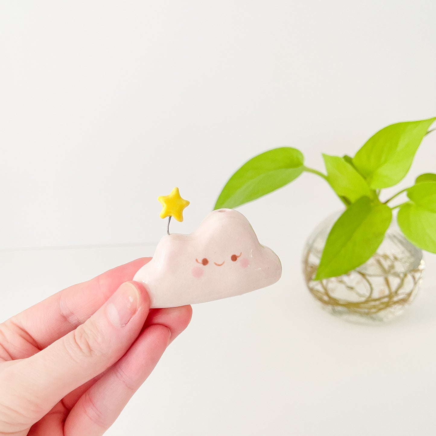 Pink Cloud Mini Vase
