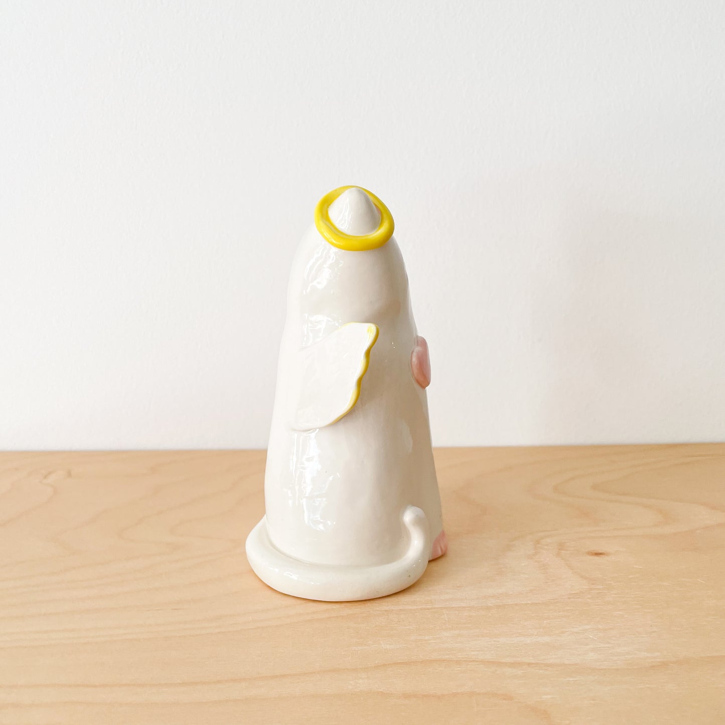 Angel Cat Vase