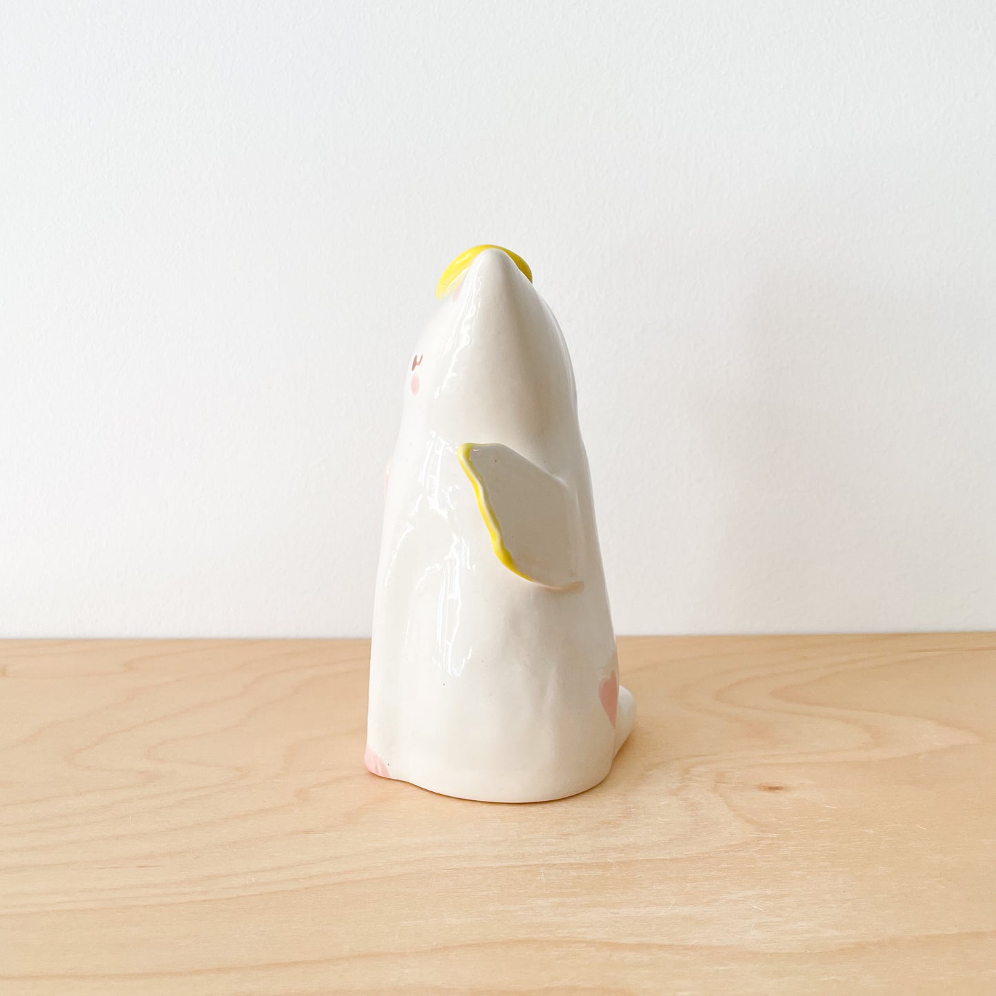 Angel Cat Vase