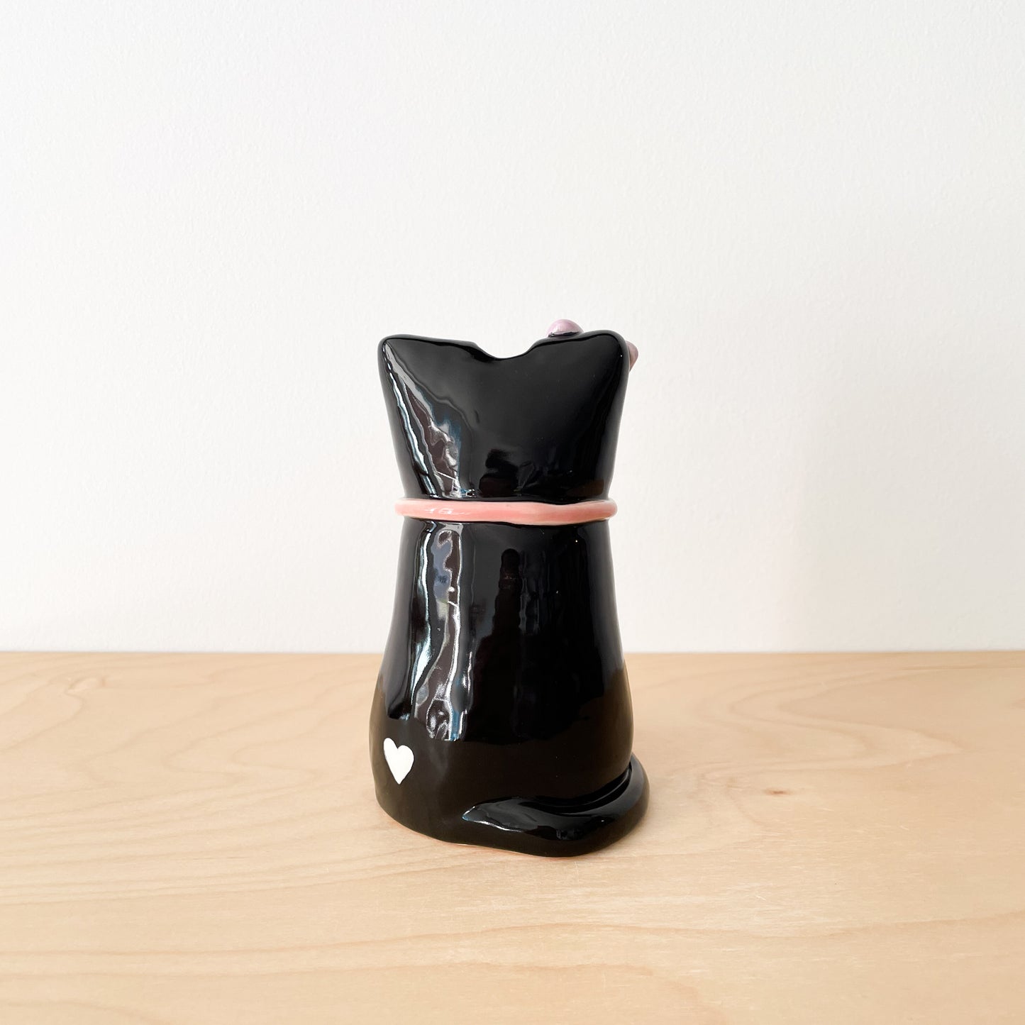 Tuxedo Cat Vase