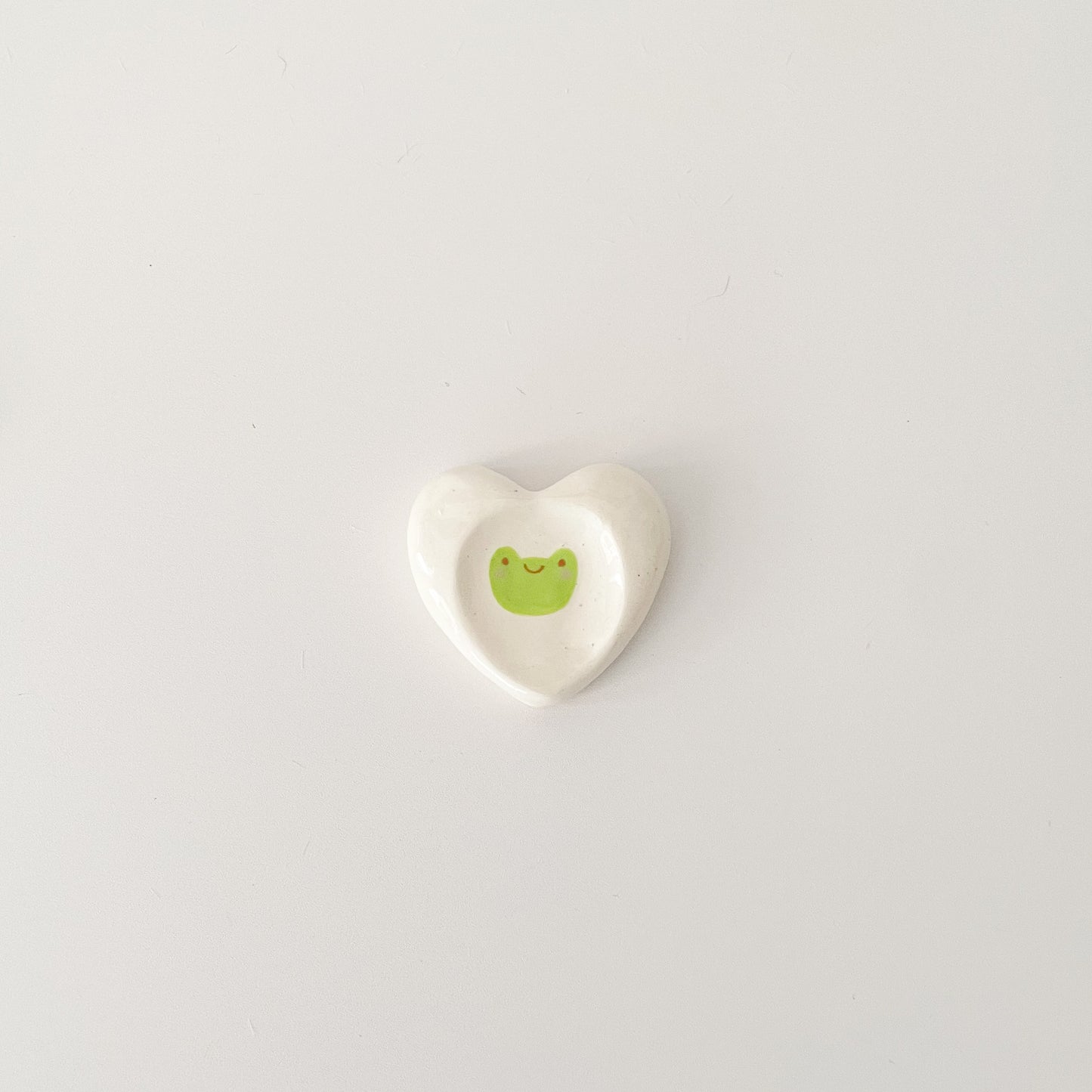 Frog Love Heart Worry Stone
