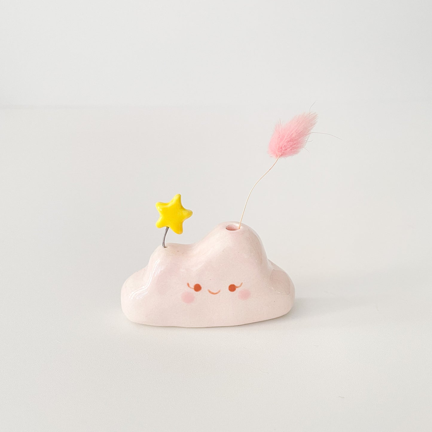 Pink Cloud Mini Vase