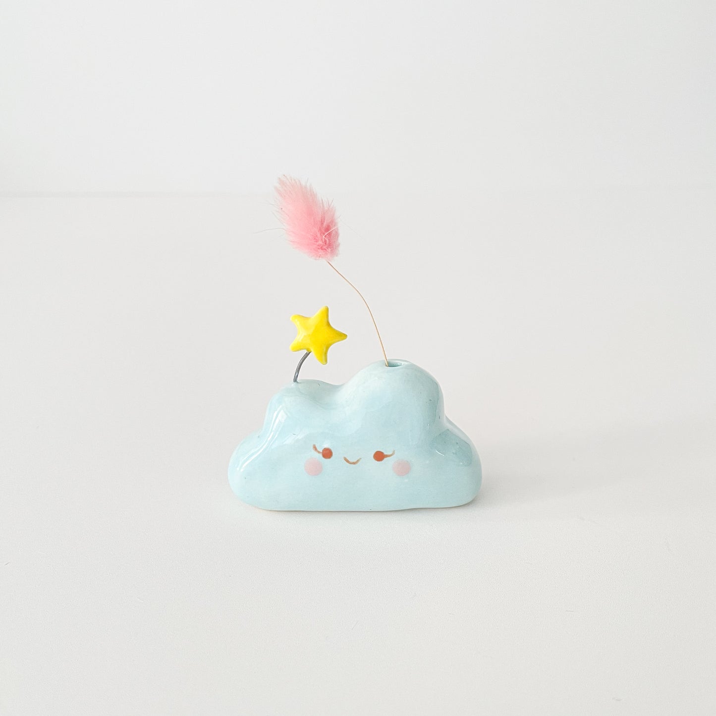 Blue Cloud Mini Vase