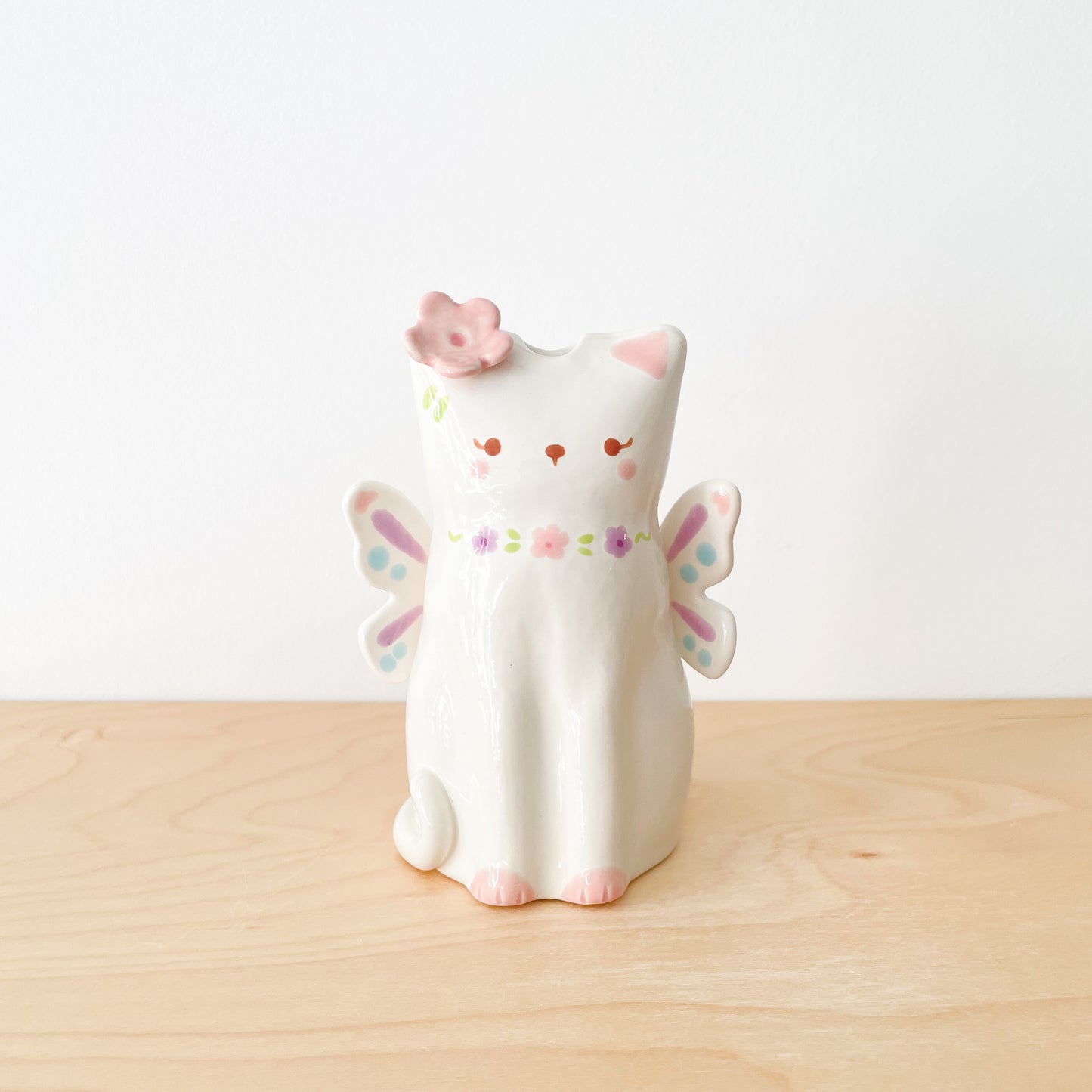 Fairy Cat Vase (Seconds Sale)