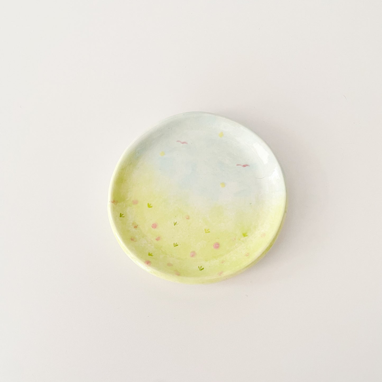 Whimsical Garden Trinket Dish