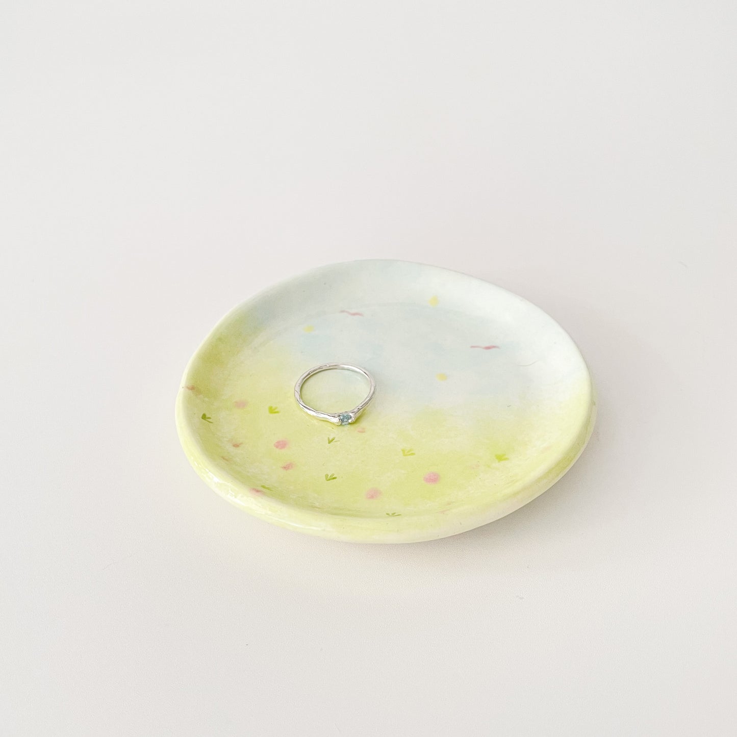 Whimsical Garden Trinket Dish