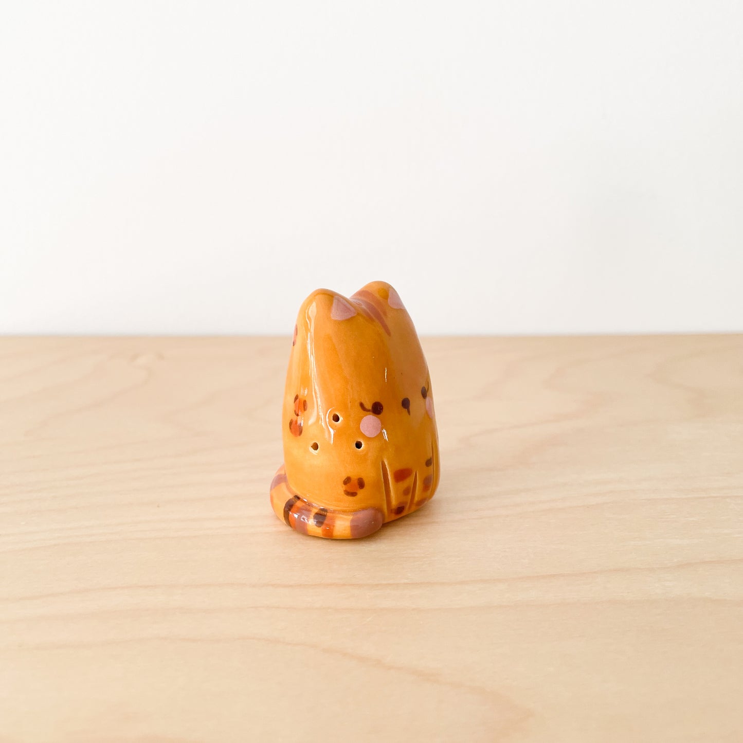 Bengal Whisker Cat Mini Vase