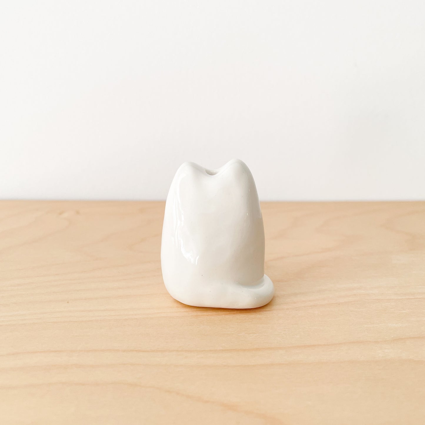 Blooming Cat Mini Vase