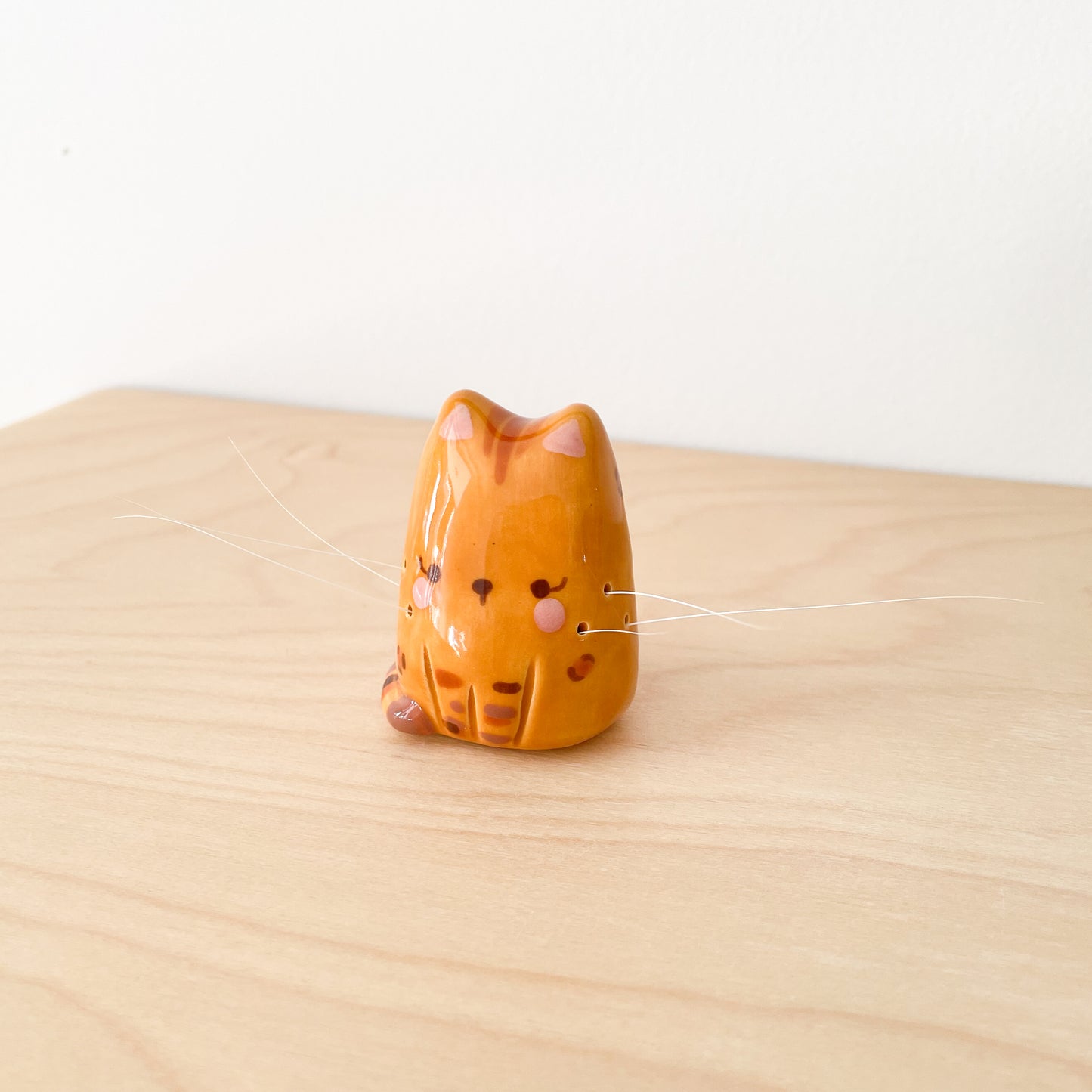 Bengal Whisker Cat Mini Vase