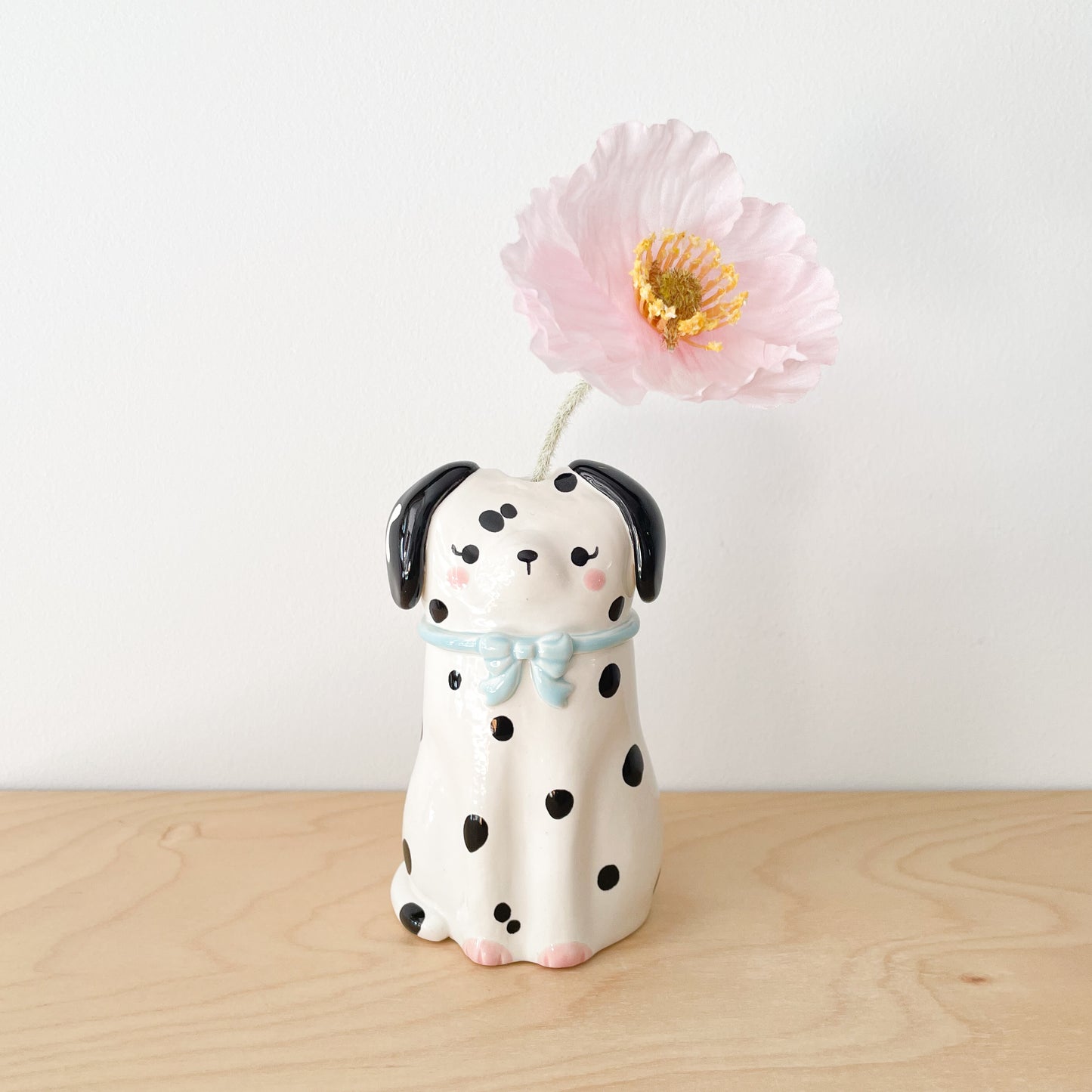 Dalmatian Dog Vase
