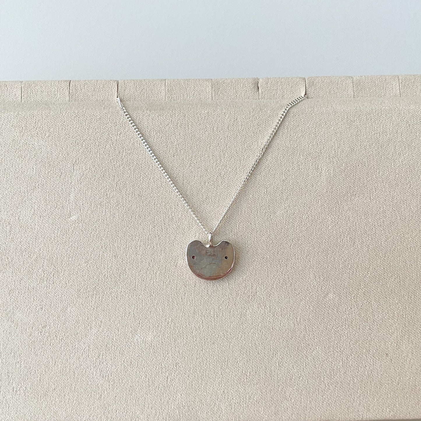 Blushing Frog Necklace