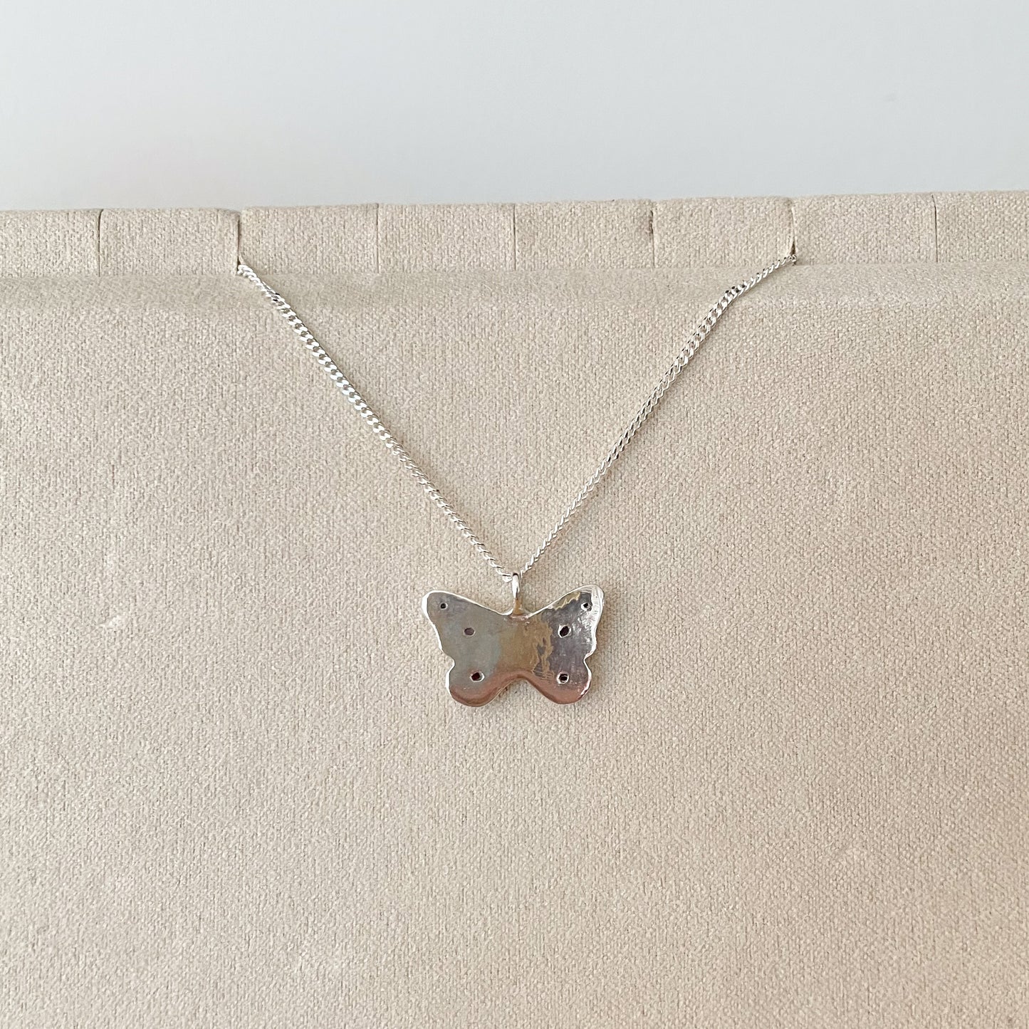 Shimmering Butterfly Necklace