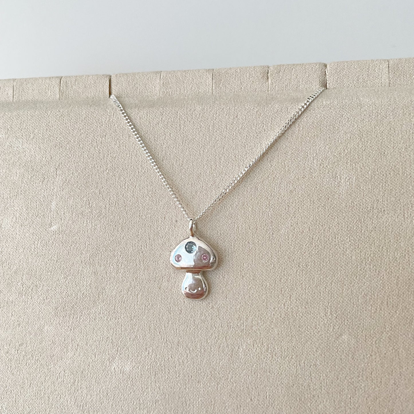 Pastel Mushroom Necklace