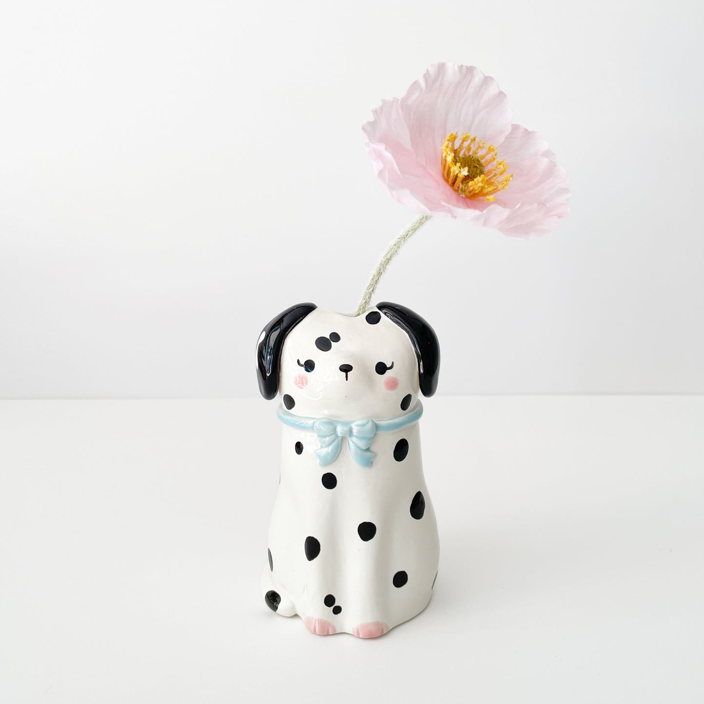Dalmatian Dog Vase