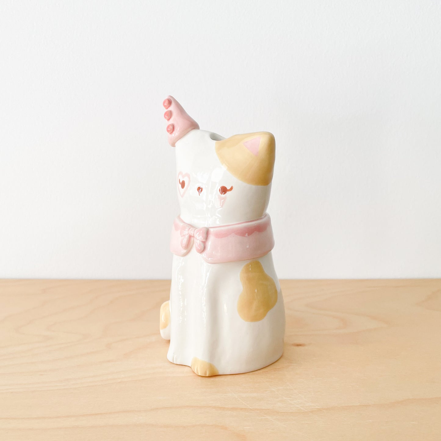 Puddles Circus Cat Vase