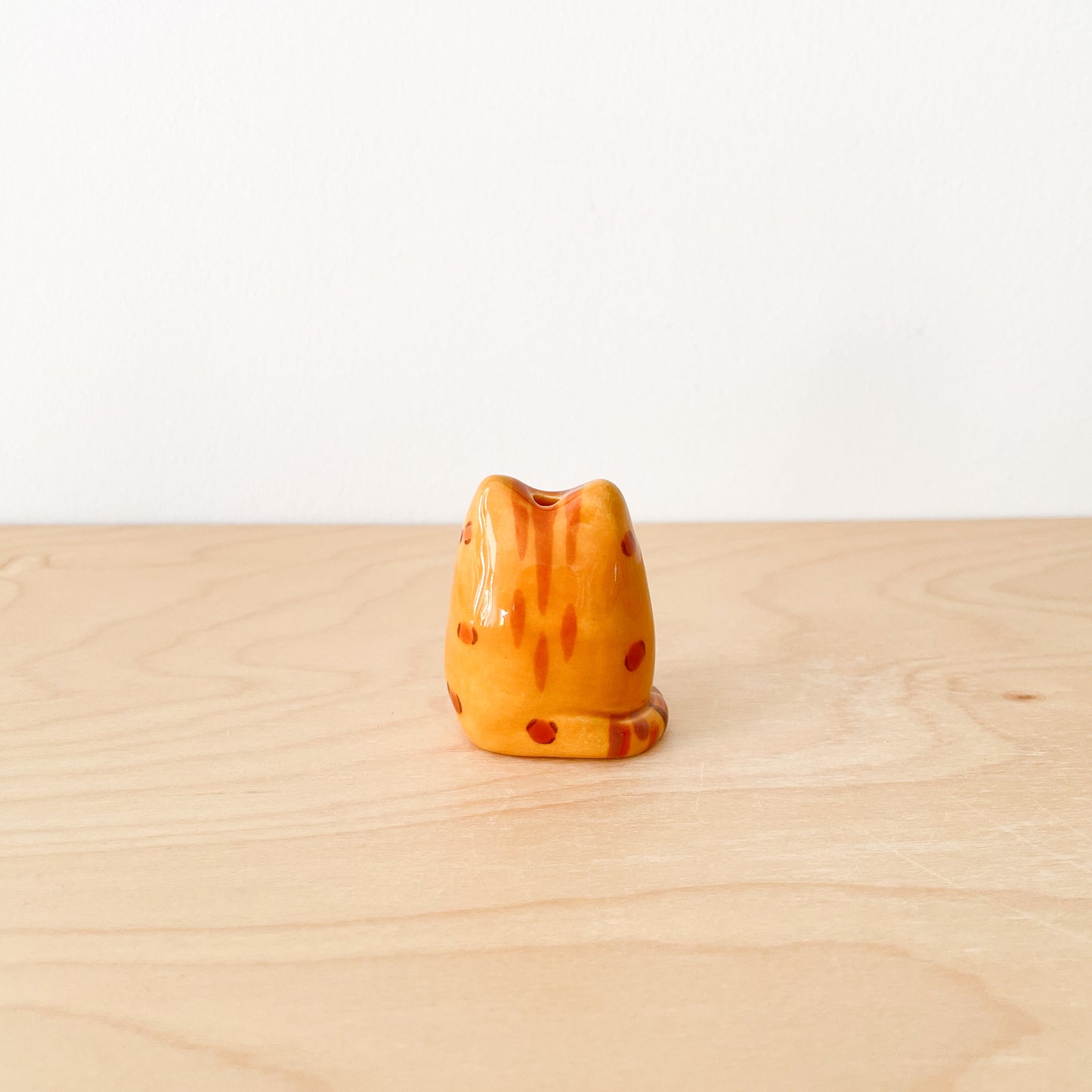 Bengal Cat Mini Vase