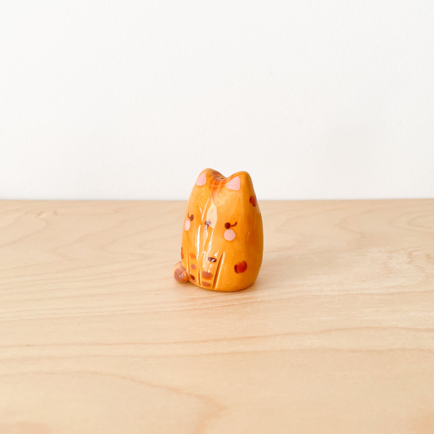 Bengal Cat Mini Vase