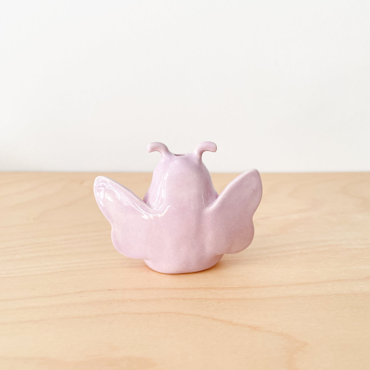 Purple Butterfly Mini Vase