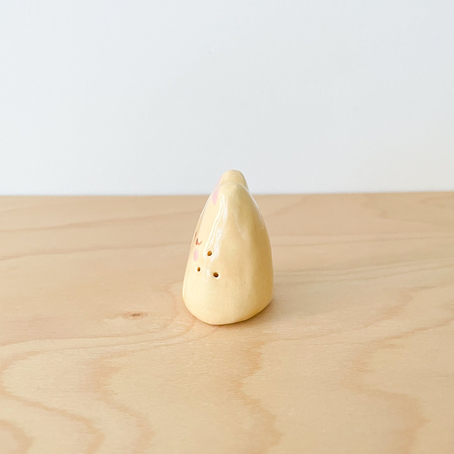 Caramel Whisker Cat Mini Vase