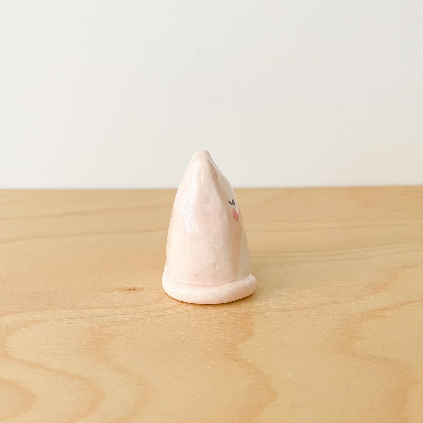 Pink Totoro Cat Mini Vase