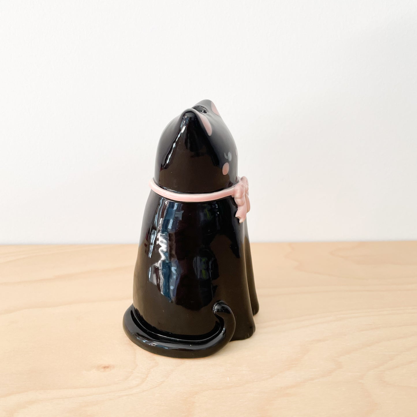 Black Cat Vase