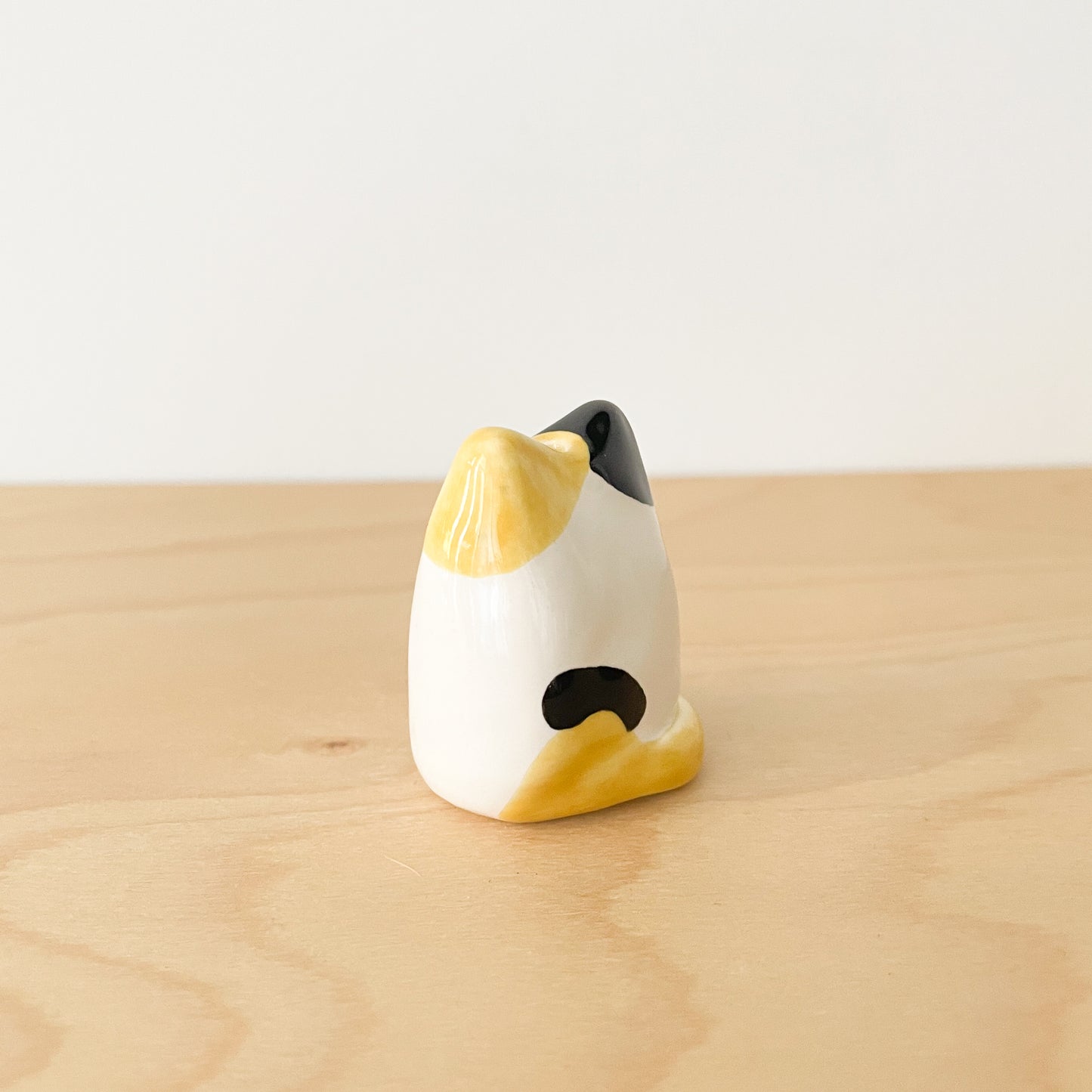 Calico Cat Mini Vase