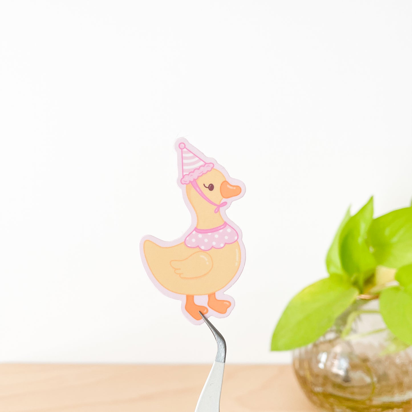 Circus Ducky Sticker