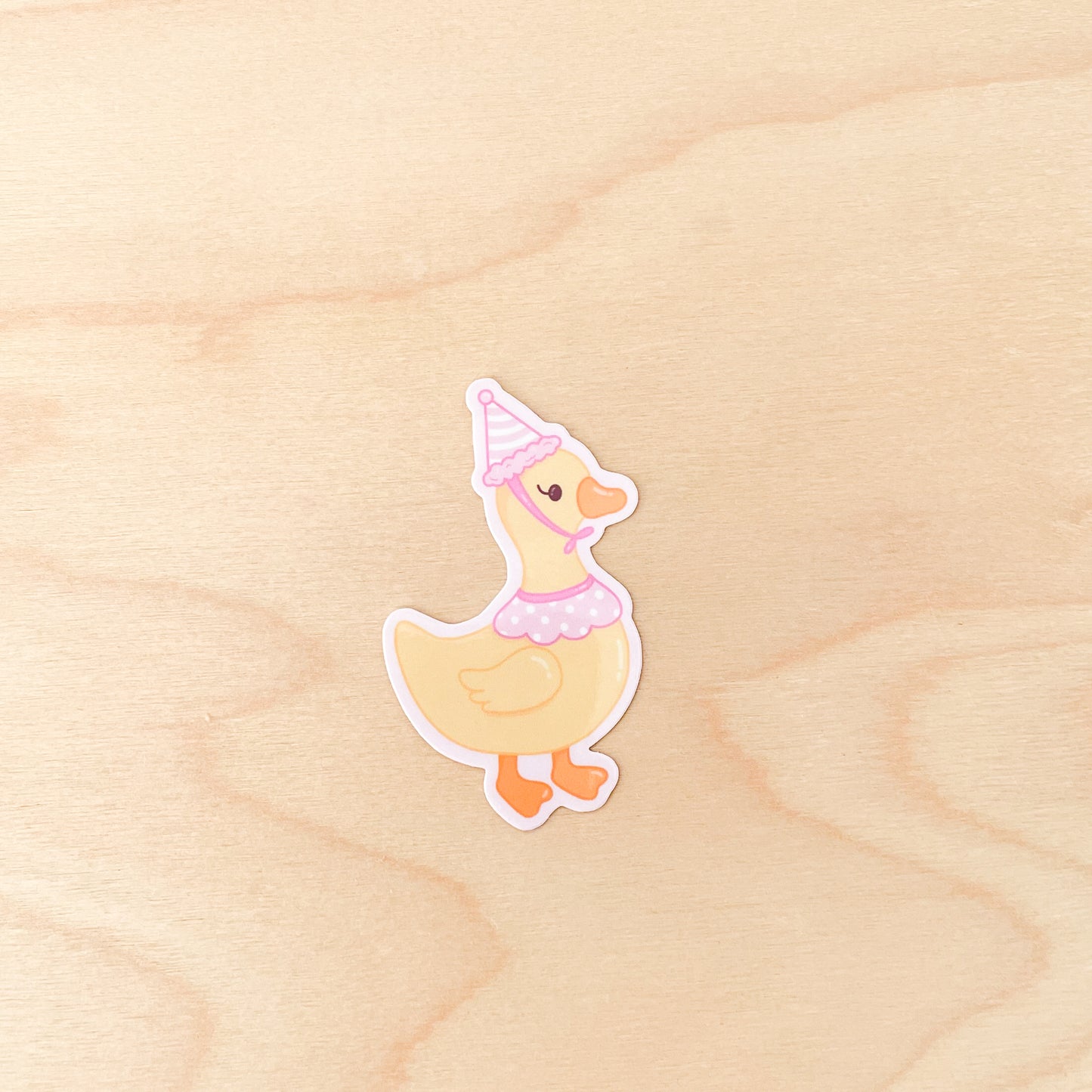 Circus Ducky Sticker