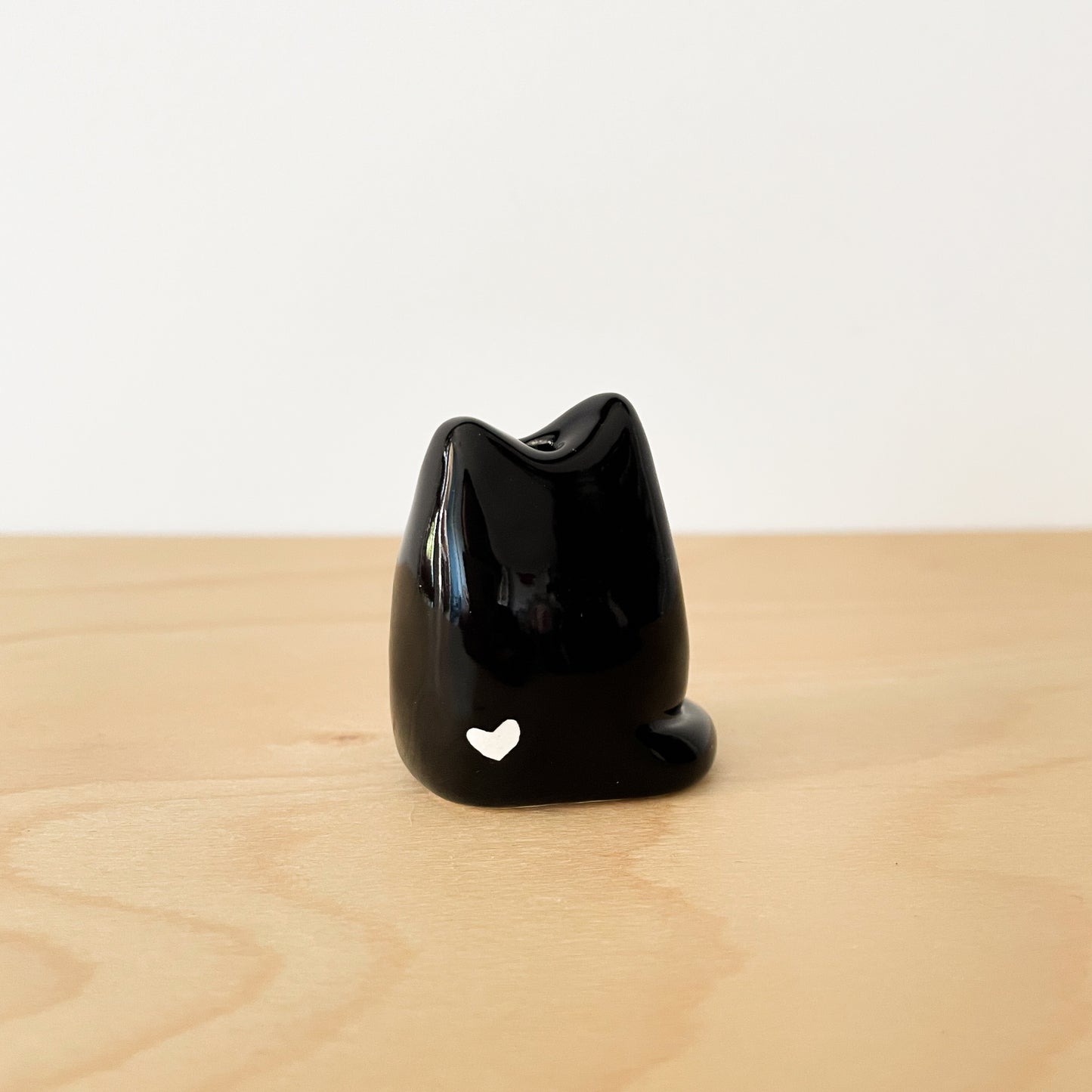 Tuxedo Cat Mini Vase